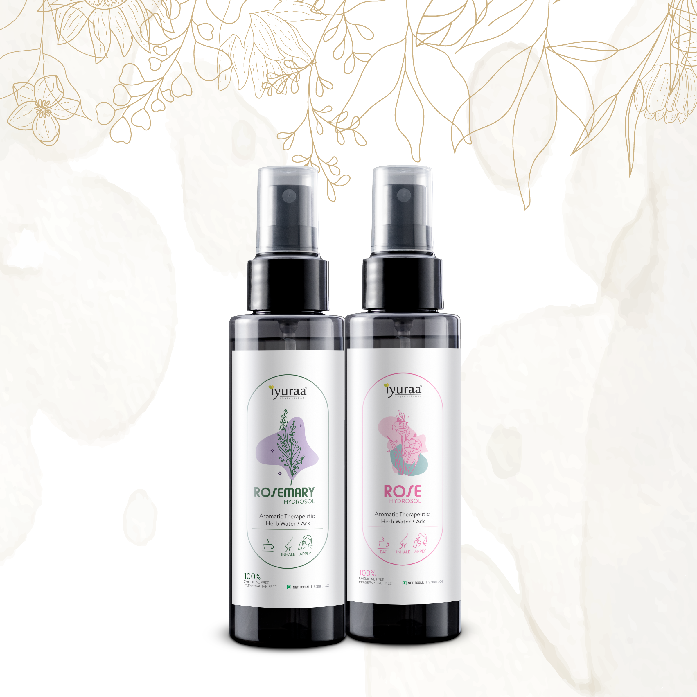 2 hydrosols combo pack