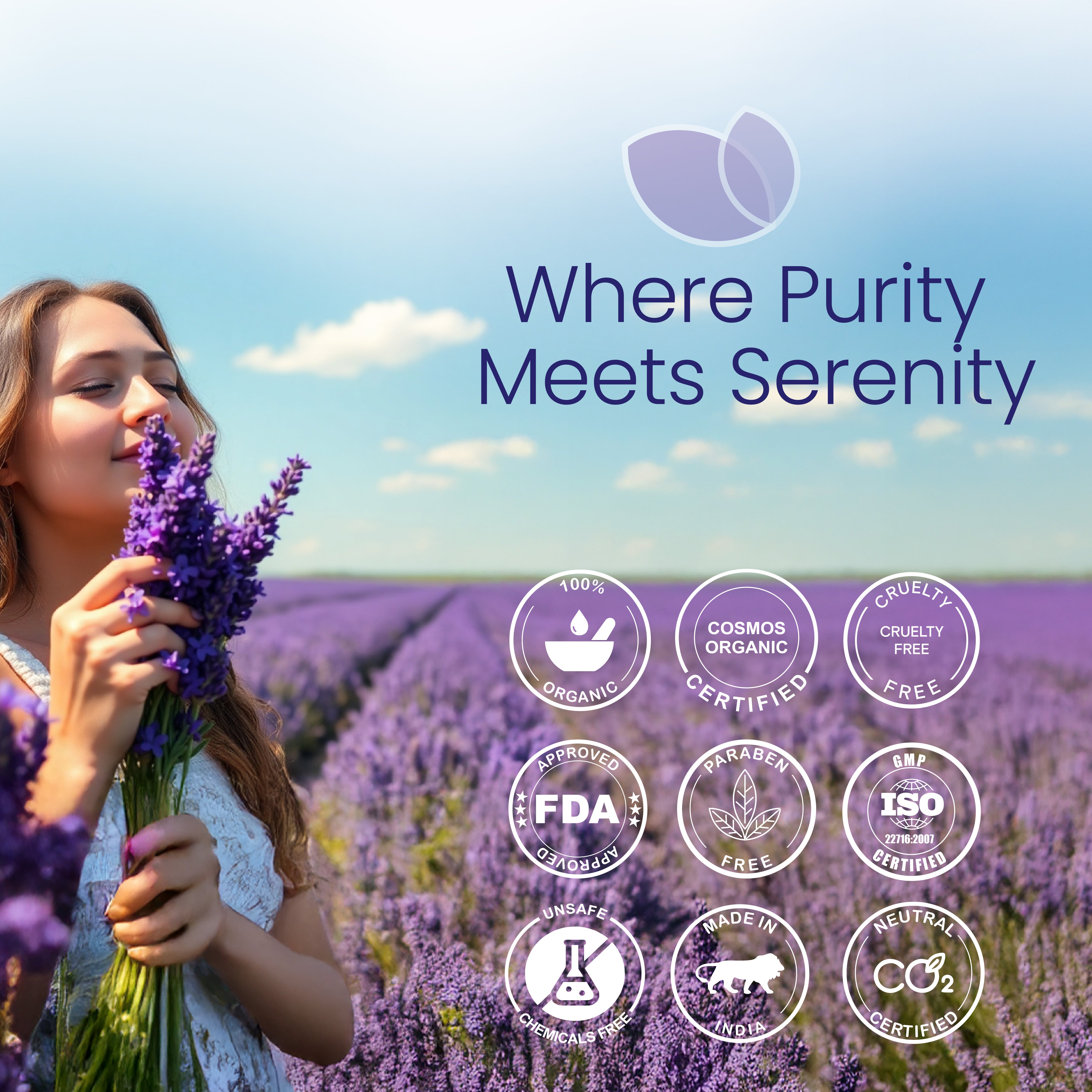 Lavender Hydrosol Natural Soothing Aromatic Elixir