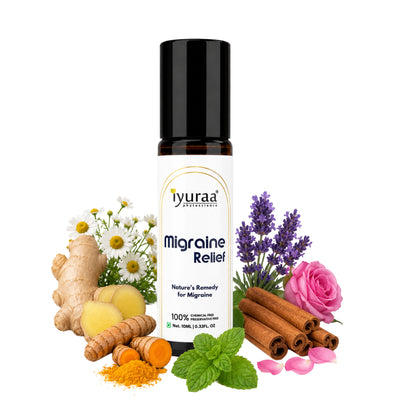 Migraine Relief Roll-On, Nature's Remedy, 100% Chemical Free, Preservative Free