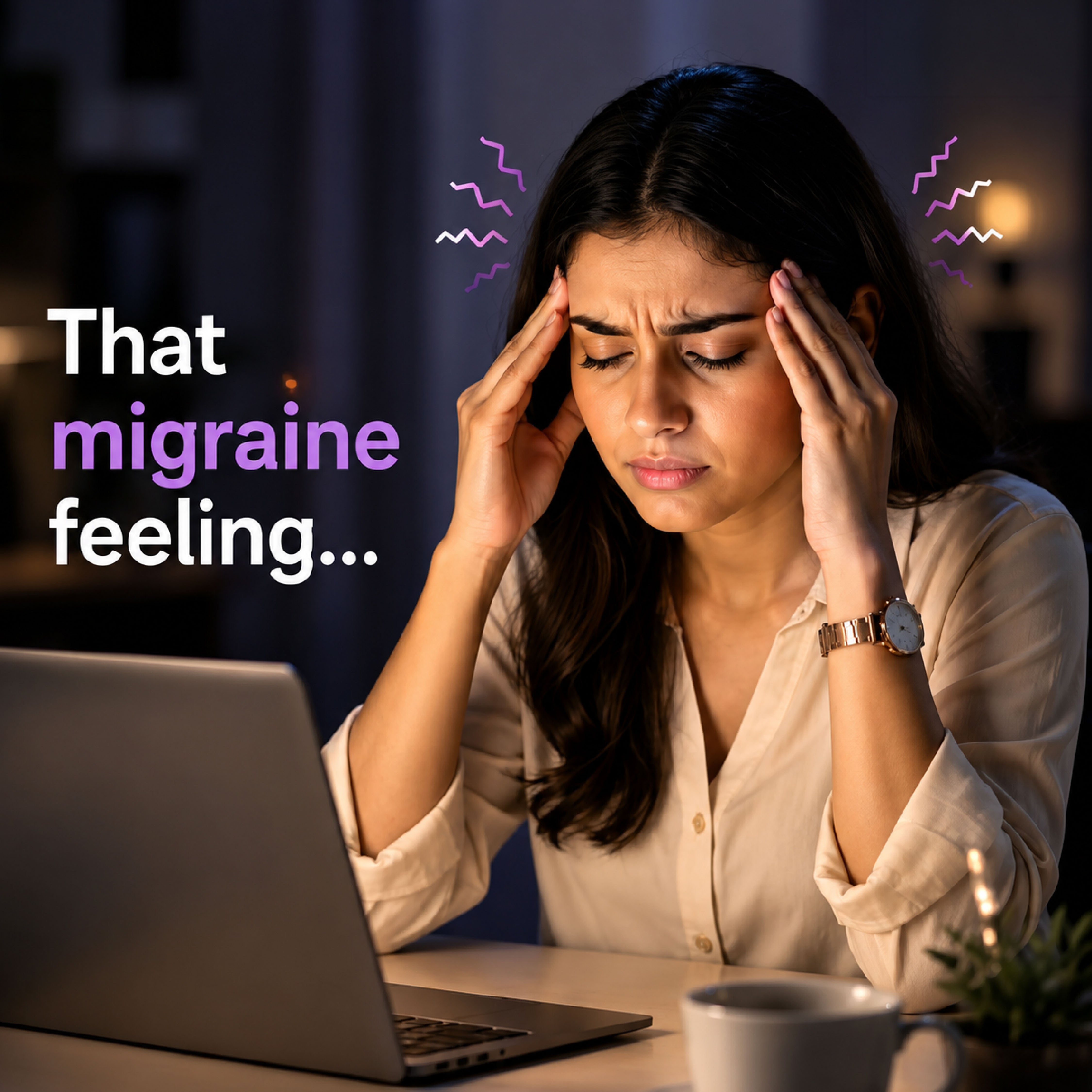 Migraine Relief Roll-On, Nature's Remedy, 100% Chemical Free, Preservative Free