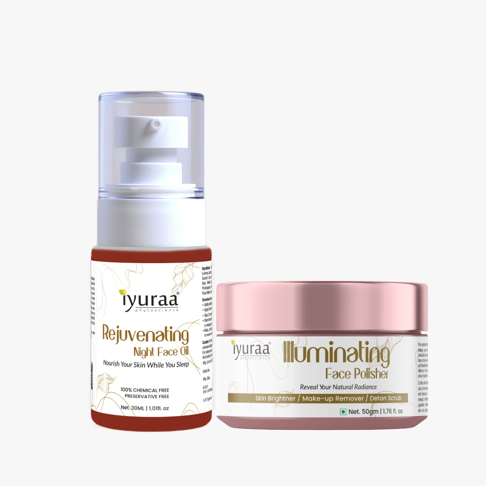 Night oil and polisher combo front view