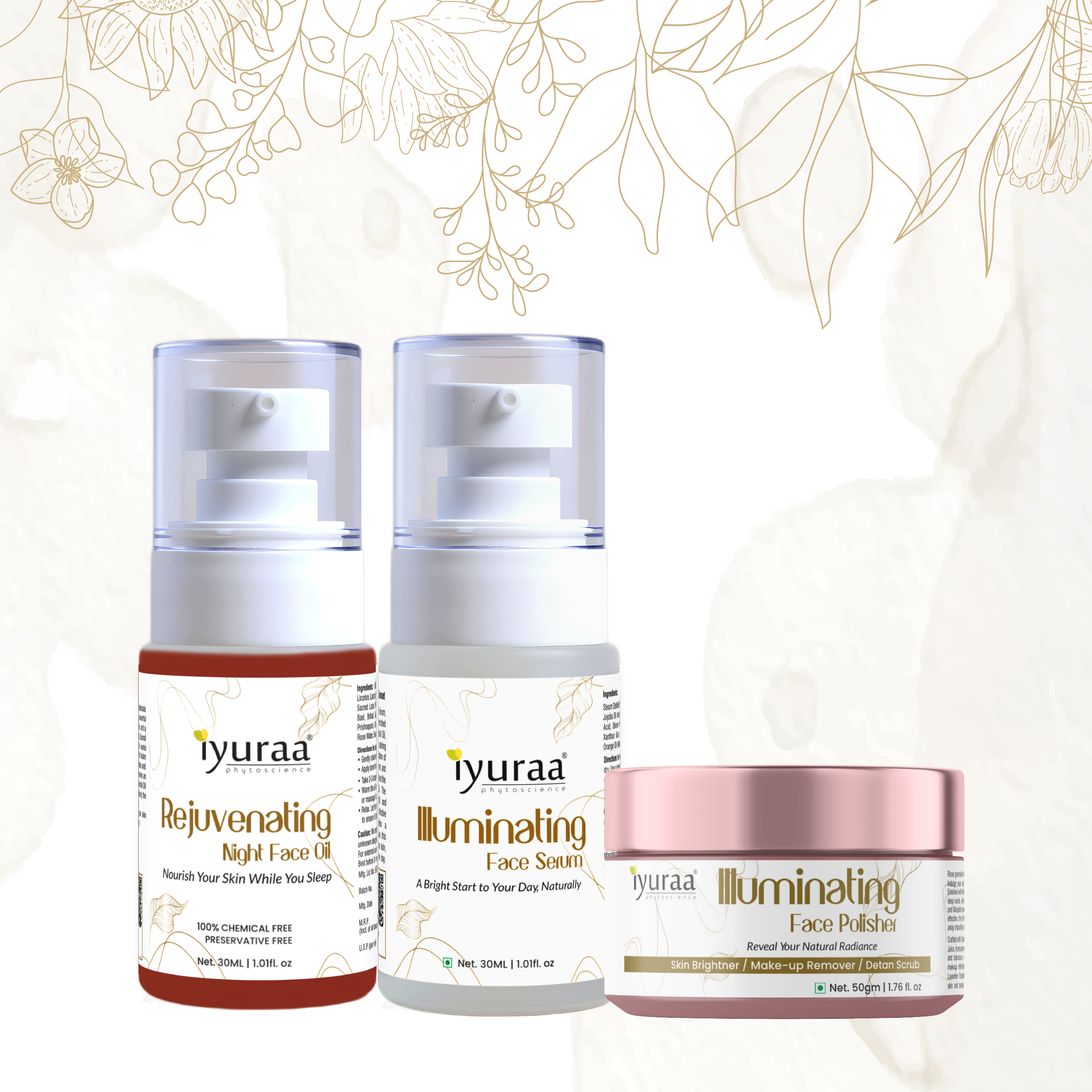 suitable for all skin types face combo