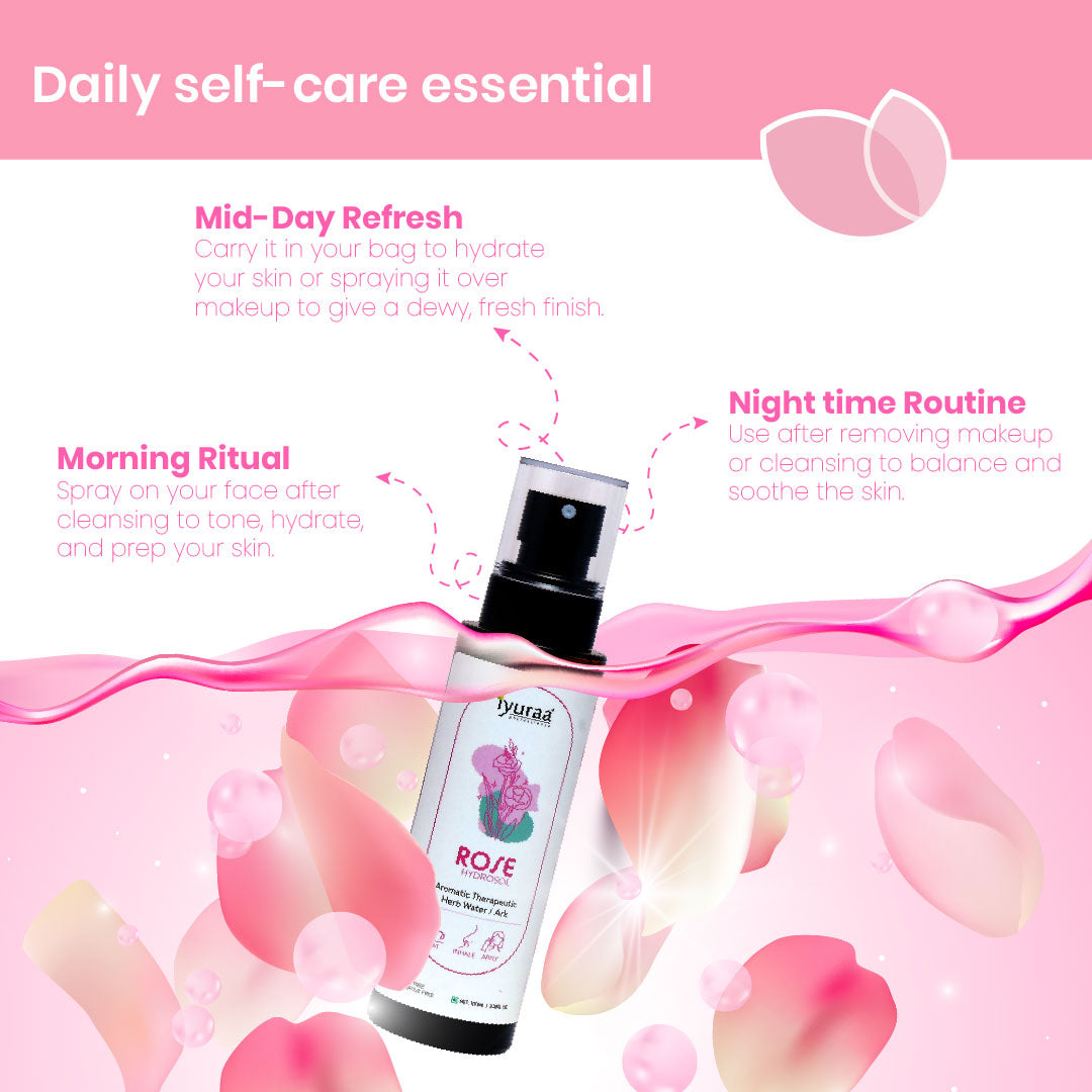 Rose Hydrosol Garden-Fresh Edible Elixir