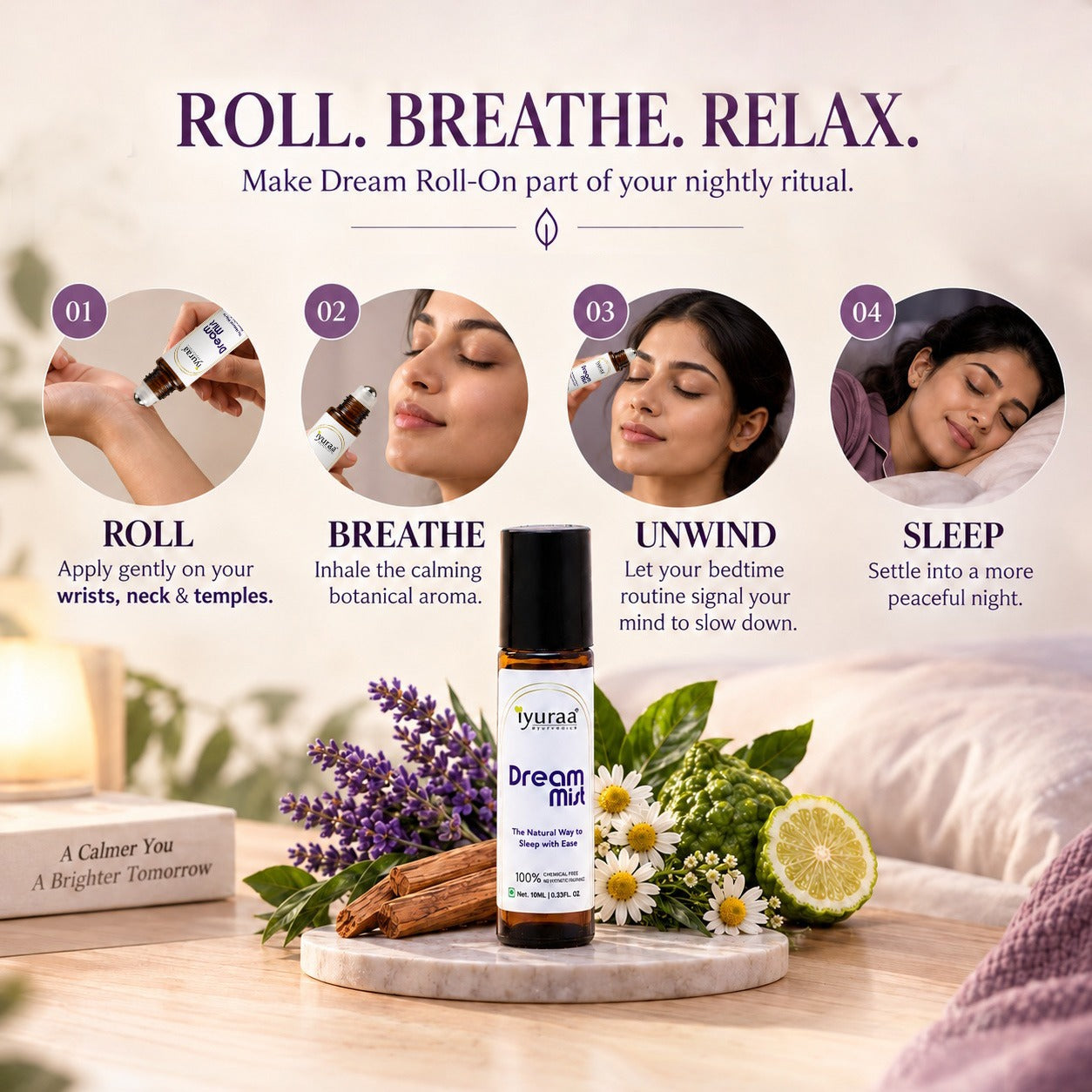 Dream Roll On: Sleep Oil for Restful Nights