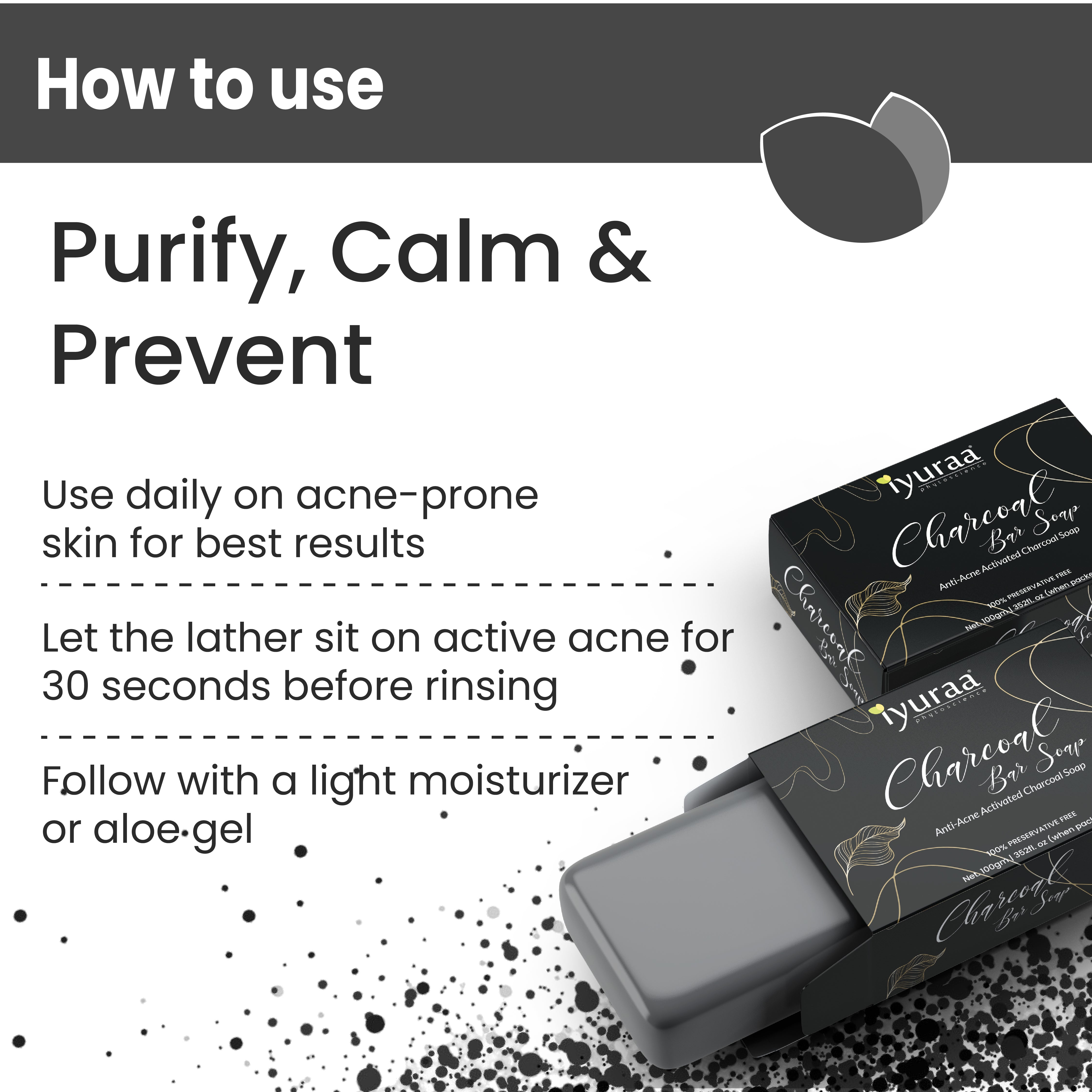 Cruelty-free certification icon for Charcoal Soap