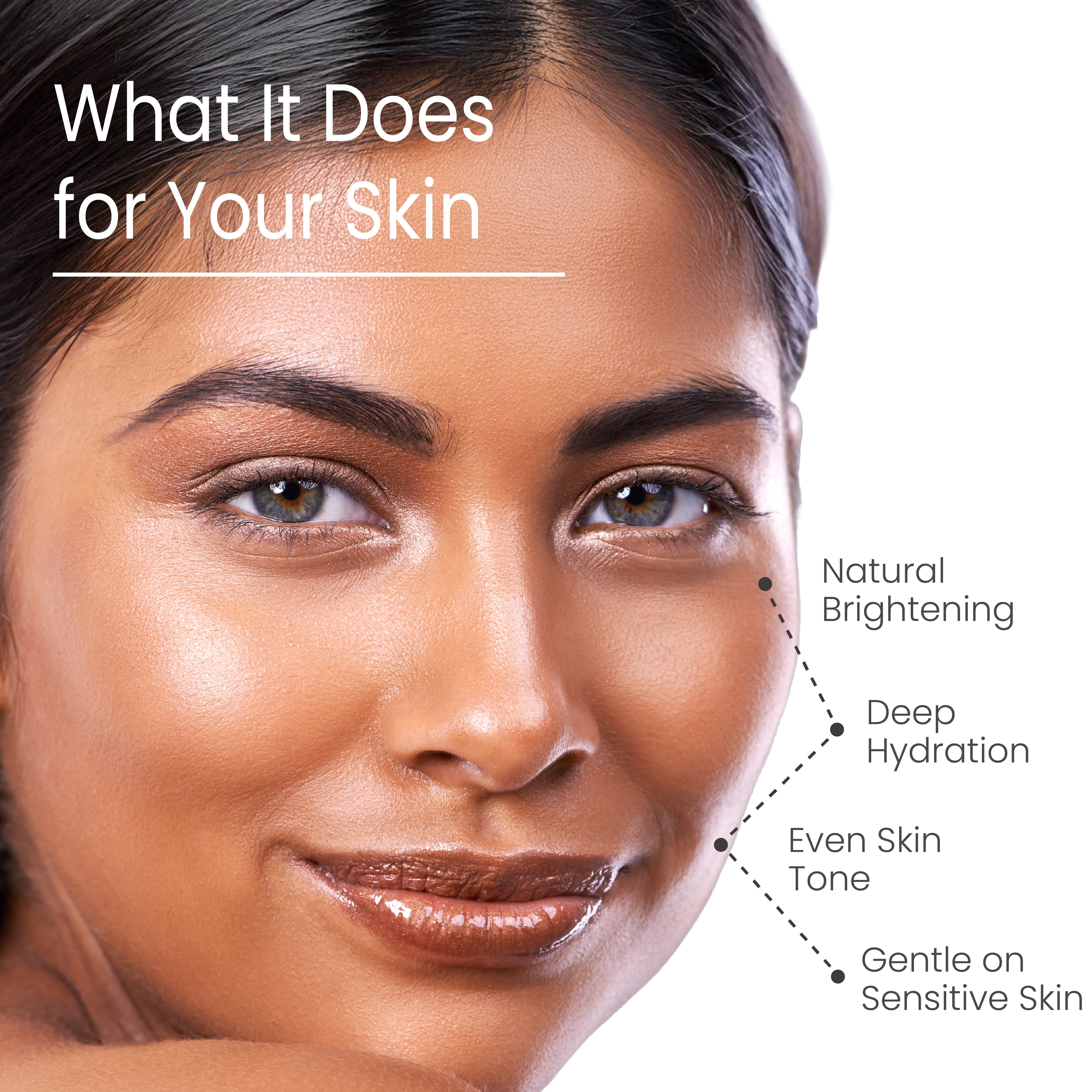 Close-up of label on Illuminating Face Serum bottle

