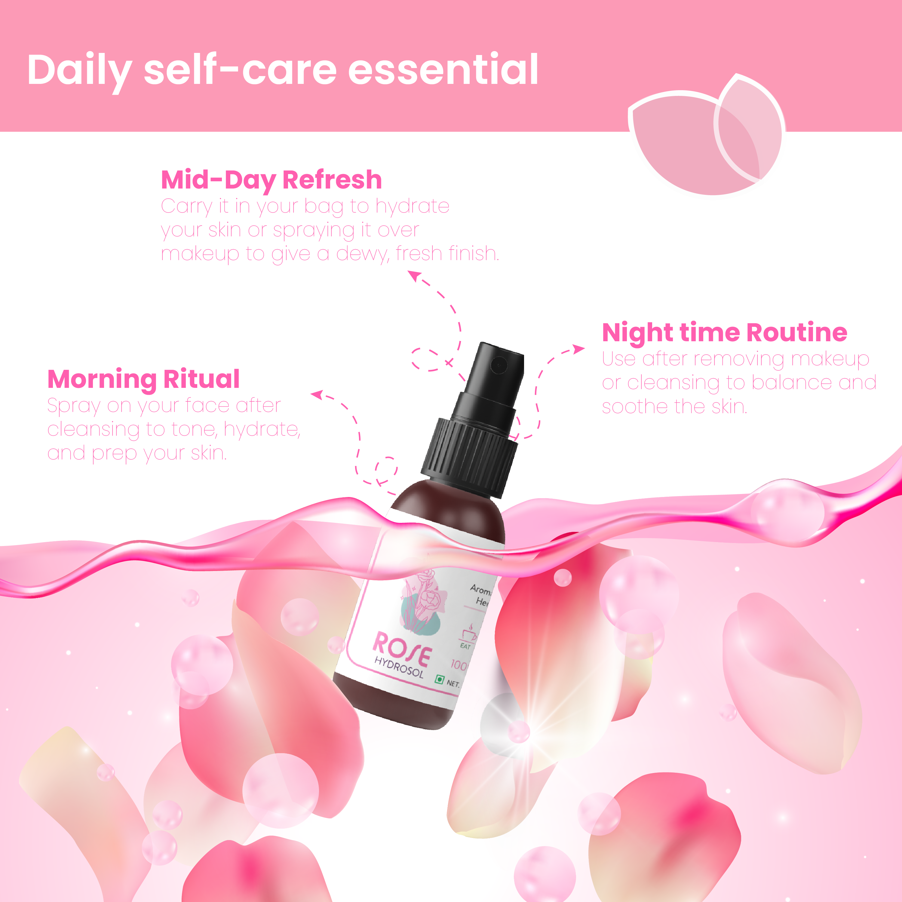 Cruelty-free certification icon for Mini Rose Hydrosol

