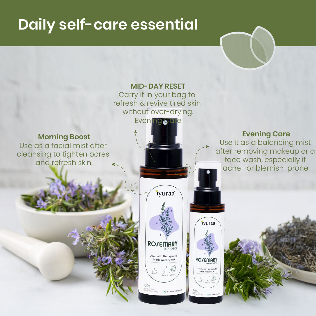 Rosemary Hydrosol Pure Herbal edible Elixir
